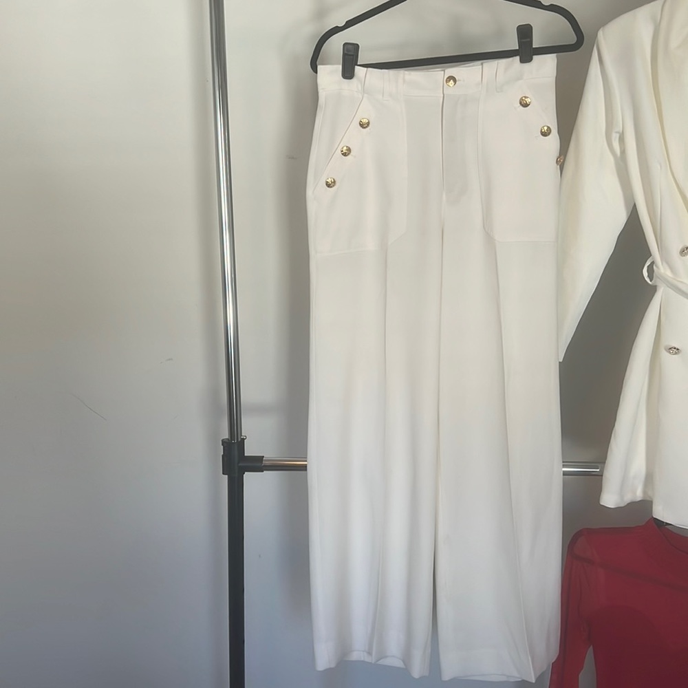 Zara flare trousers